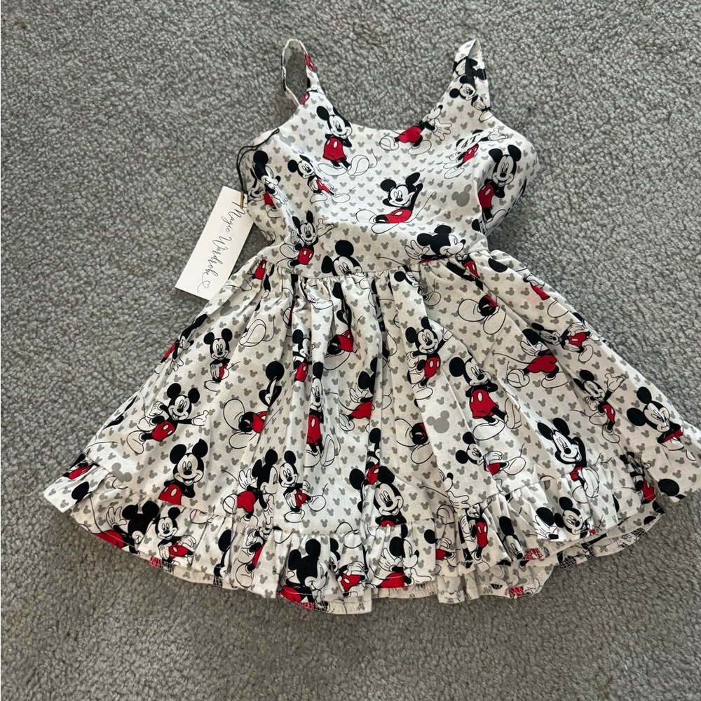 4T Mickey dress, NWT, bought off Etsy